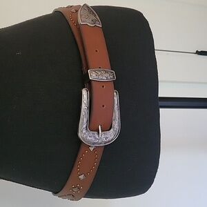 Western Unbranded Leather/Faux? Belt